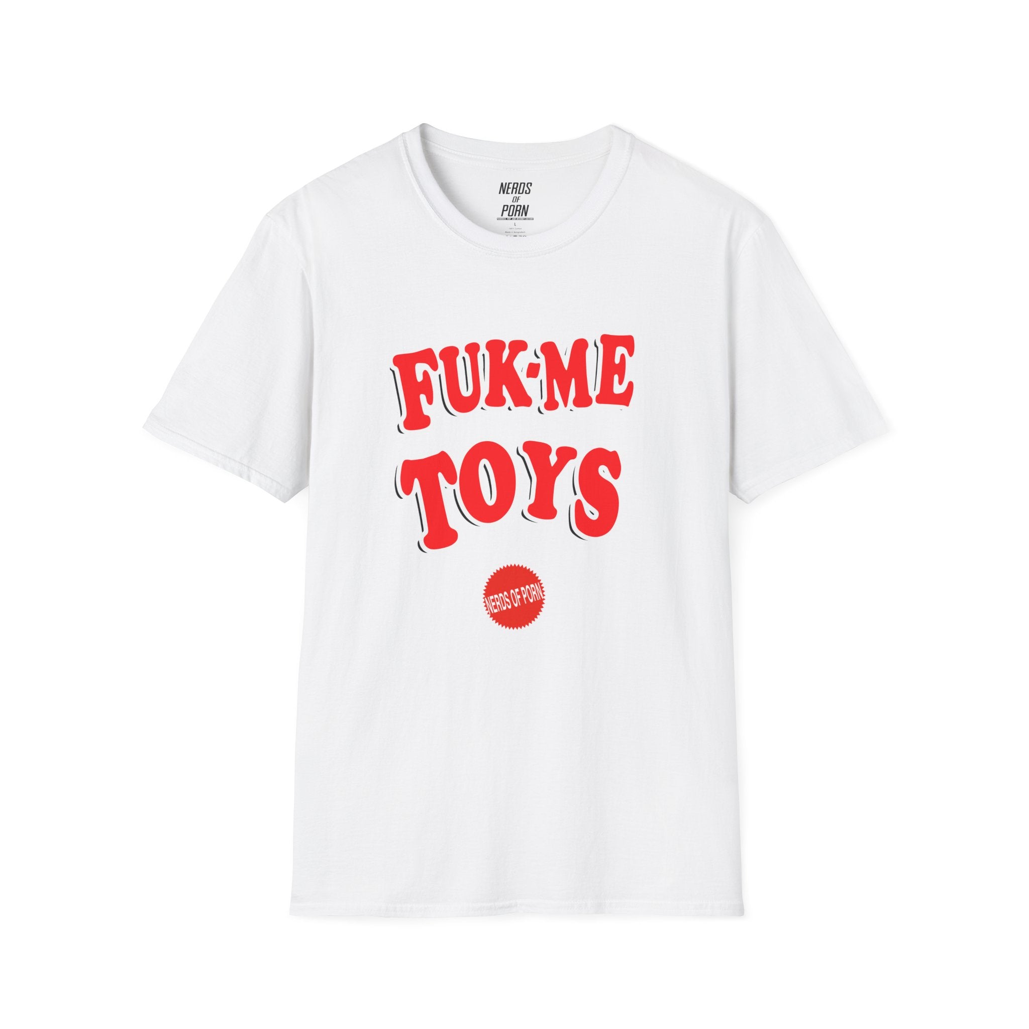 Fuk-Me Toys Tee (yellow, white)