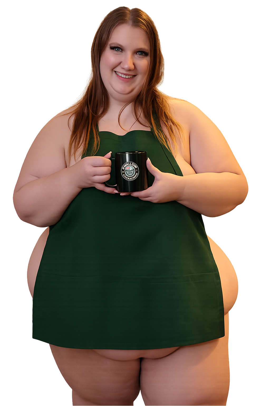 Swallow My Cockachino Black Mug