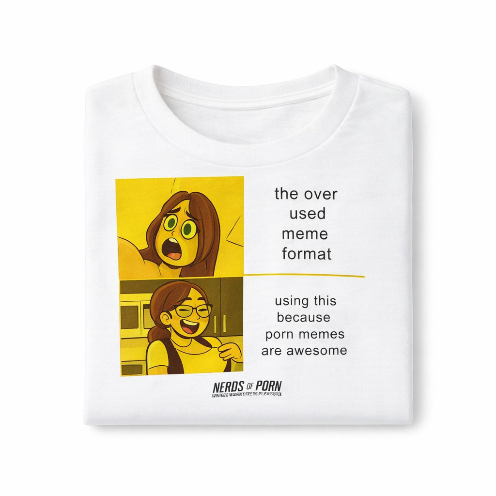 P Meme Format Crop Top Tee