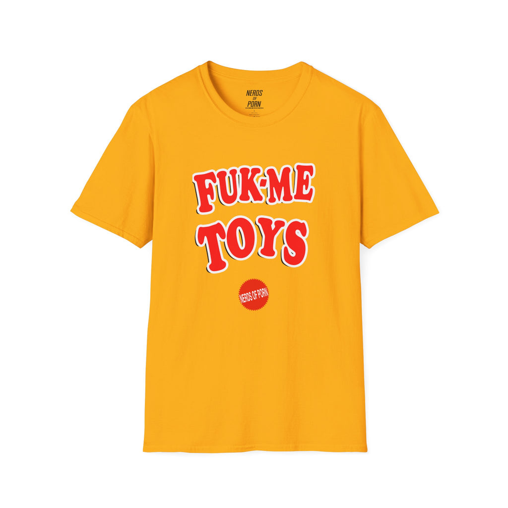 Fuk-Me Toys Tee (yellow, white)