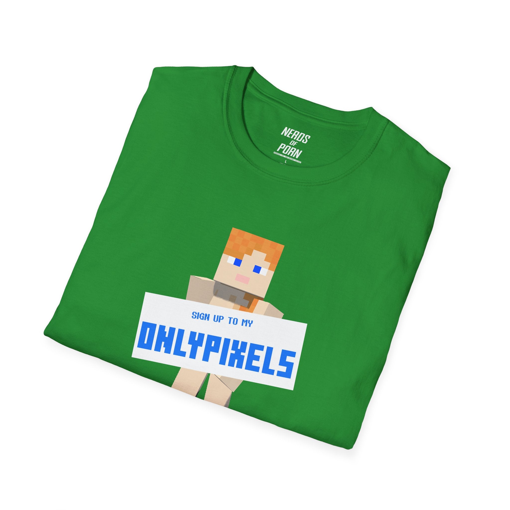 OnlyPixels Minecraft Parody Tee