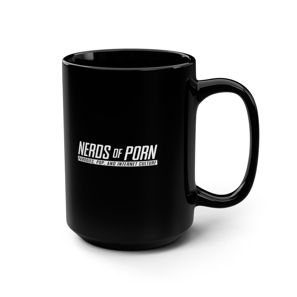 Swallow My Cockachino Black Mug
