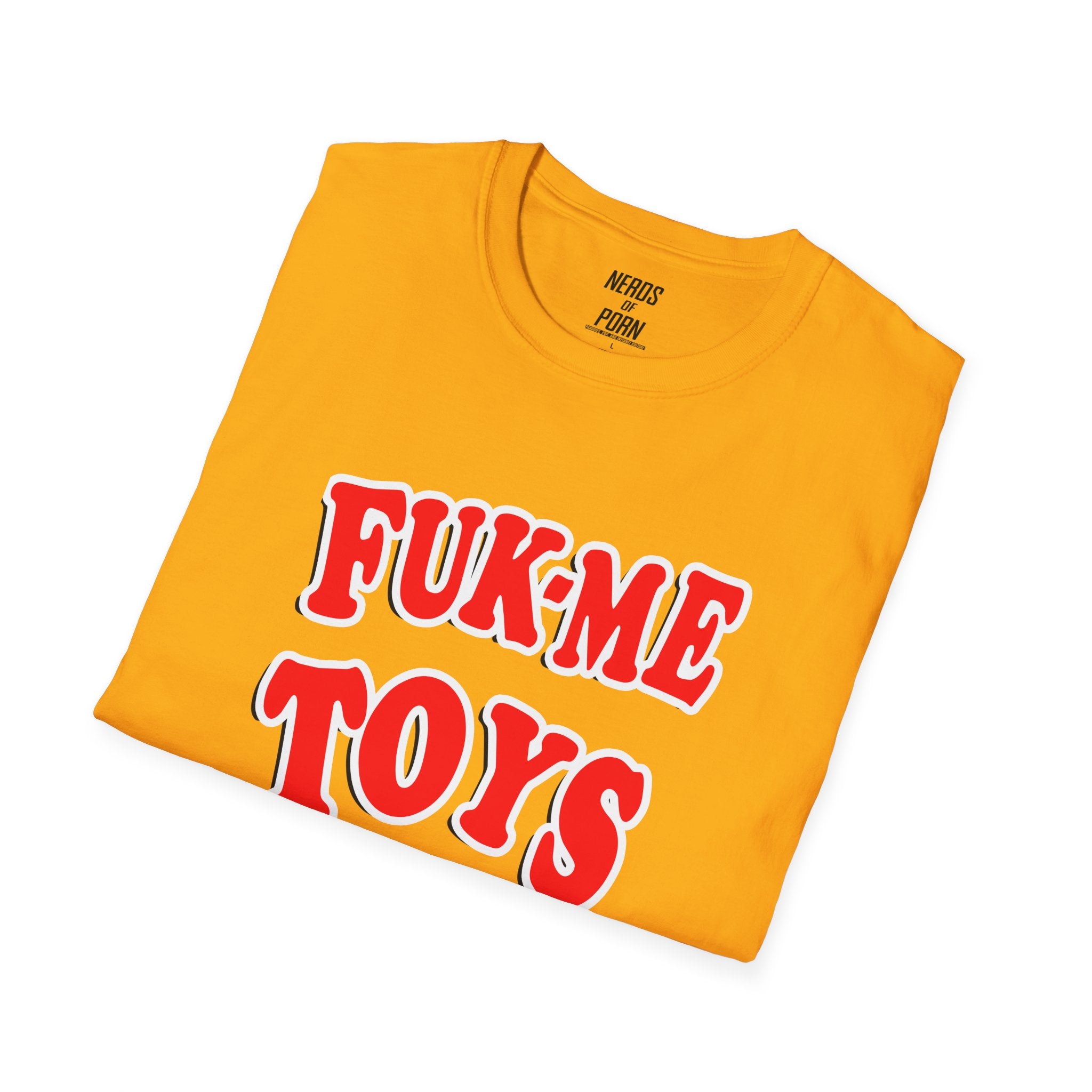 Fuk-Me Toys Tee (yellow, white)
