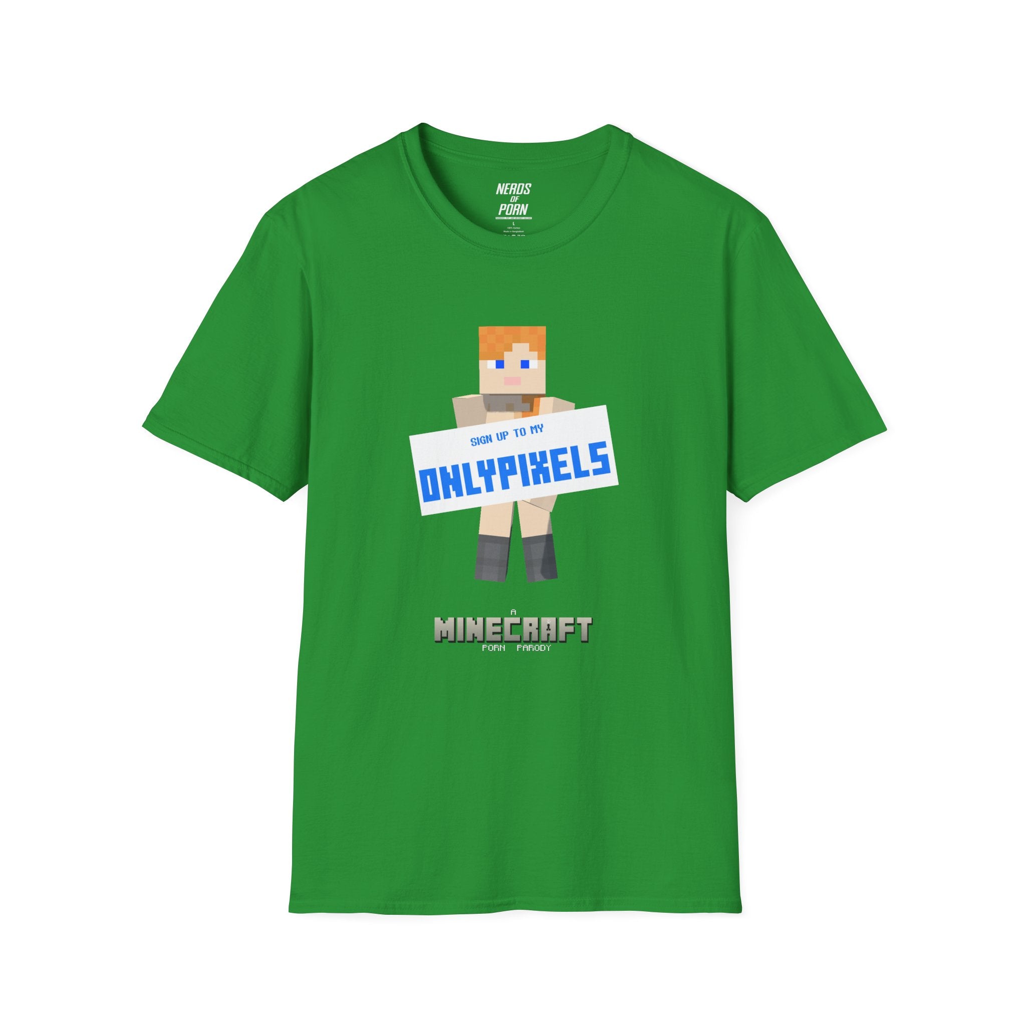 OnlyPixels Minecraft Parody Tee